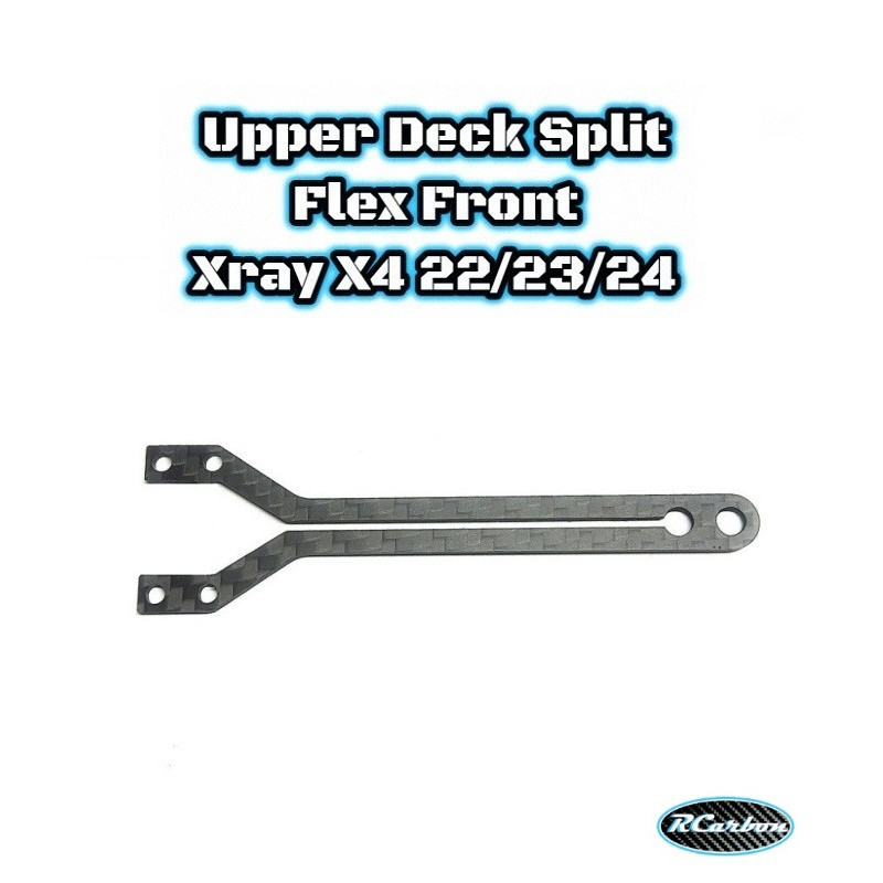 Upper Deck Split Flex Front XRAY X4 22/23/24