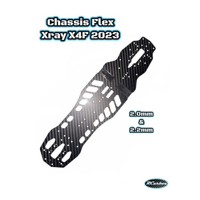 Chassis Flex Xray X4F 2023