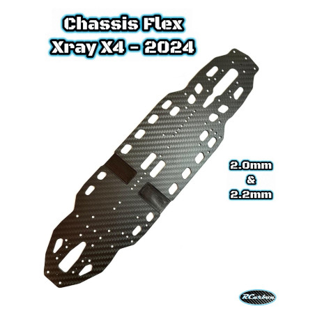 Chassis Flex Xray X4-2024