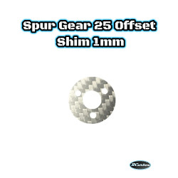 Spur Gear 25 Offset Shim