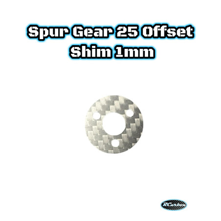 Spur Gear 25 Offset Shim