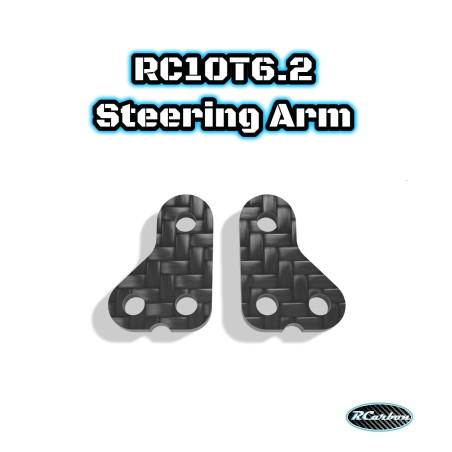 RC10T6.2 Steering Arm 2x