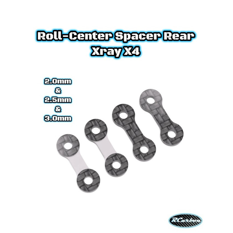 Roll-Center Spacer Front Xray X4