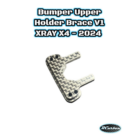 Bumper Upper Holder Brace V1 XRAY X4 - 2024