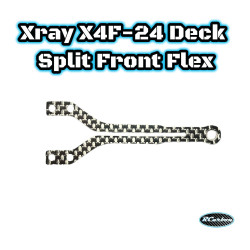 Xray X4F-24 Deck Split Front Flex