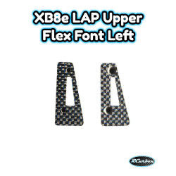 Xray XB8e LAP Upper Font Flex Left