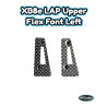 Xray XB8e LAP Upper Font Flex Left