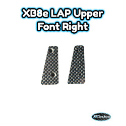 Xray XB8e LAP Upper Font Right