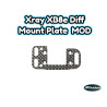 Xray XB8e Diff Mount Plate  MOD 22/23/24